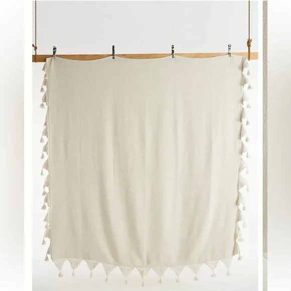 Anthropologie Crochet Graciela Coverlet